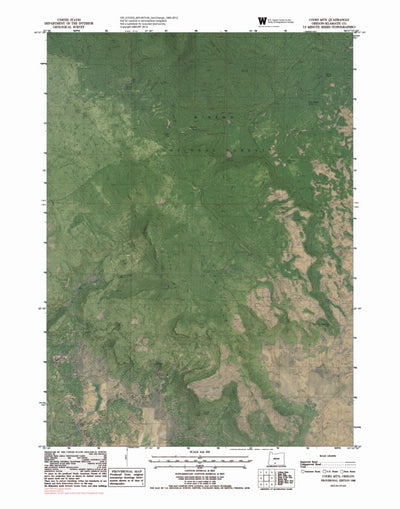 OR-COOKS MOUNTAIN: GeoChange 1983-2012 Preview 1