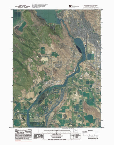 OR-KLAMATH FALLS: GeoChange 1980-2012 Preview 1