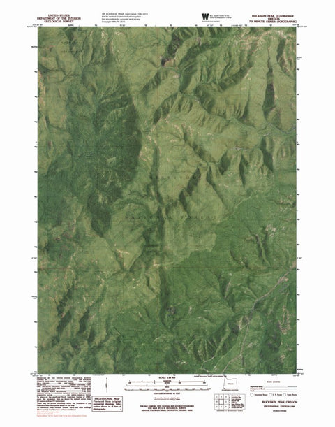 OR-BUCKSKIN PEAK: GeoChange 1982-2012 Preview 1