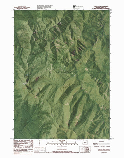 OR-CHETCO PEAK: GeoChange 1982-2012 Preview 1