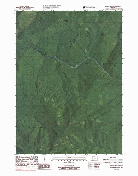 OR-KELSEY PEAK: GeoChange 1982-2012 Preview 1