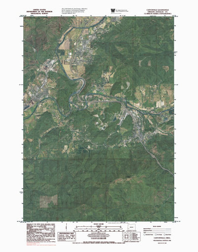 OR-CANYONVILLE: GeoChange 1982-2012 Preview 1
