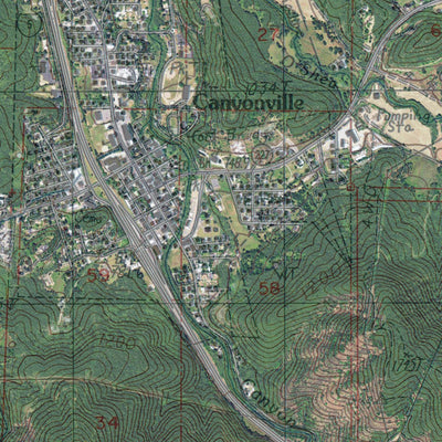 OR-CANYONVILLE: GeoChange 1982-2012 Preview 3