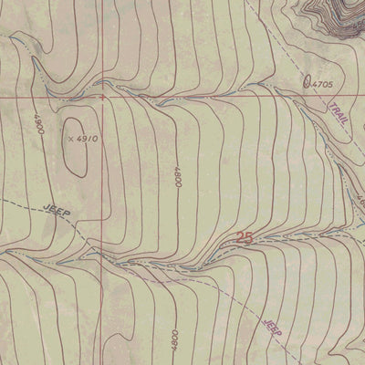 OR-COGLAN BUTTES NE: GeoChange 1963-2012 Preview 2