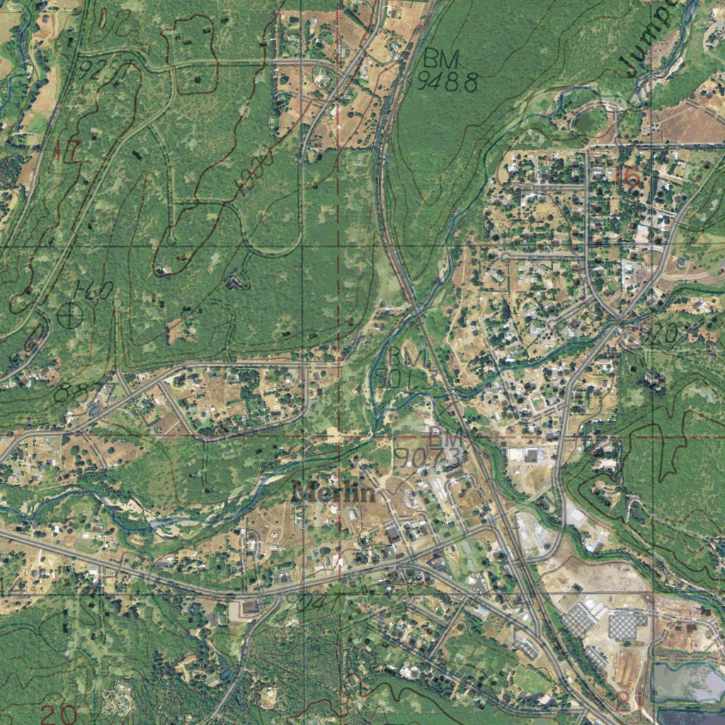 OR-MERLIN: GeoChange 1982-2012 Map by Western Michigan University ...