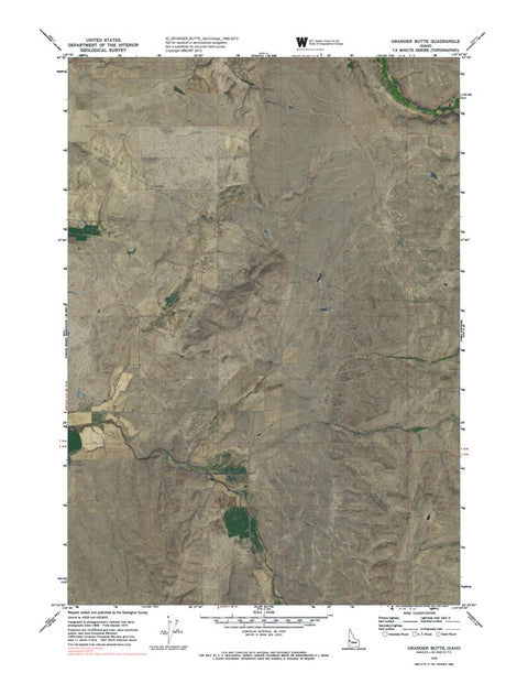 ID-GRANGER BUTTE: GeoChange 1969-2013 Preview 1