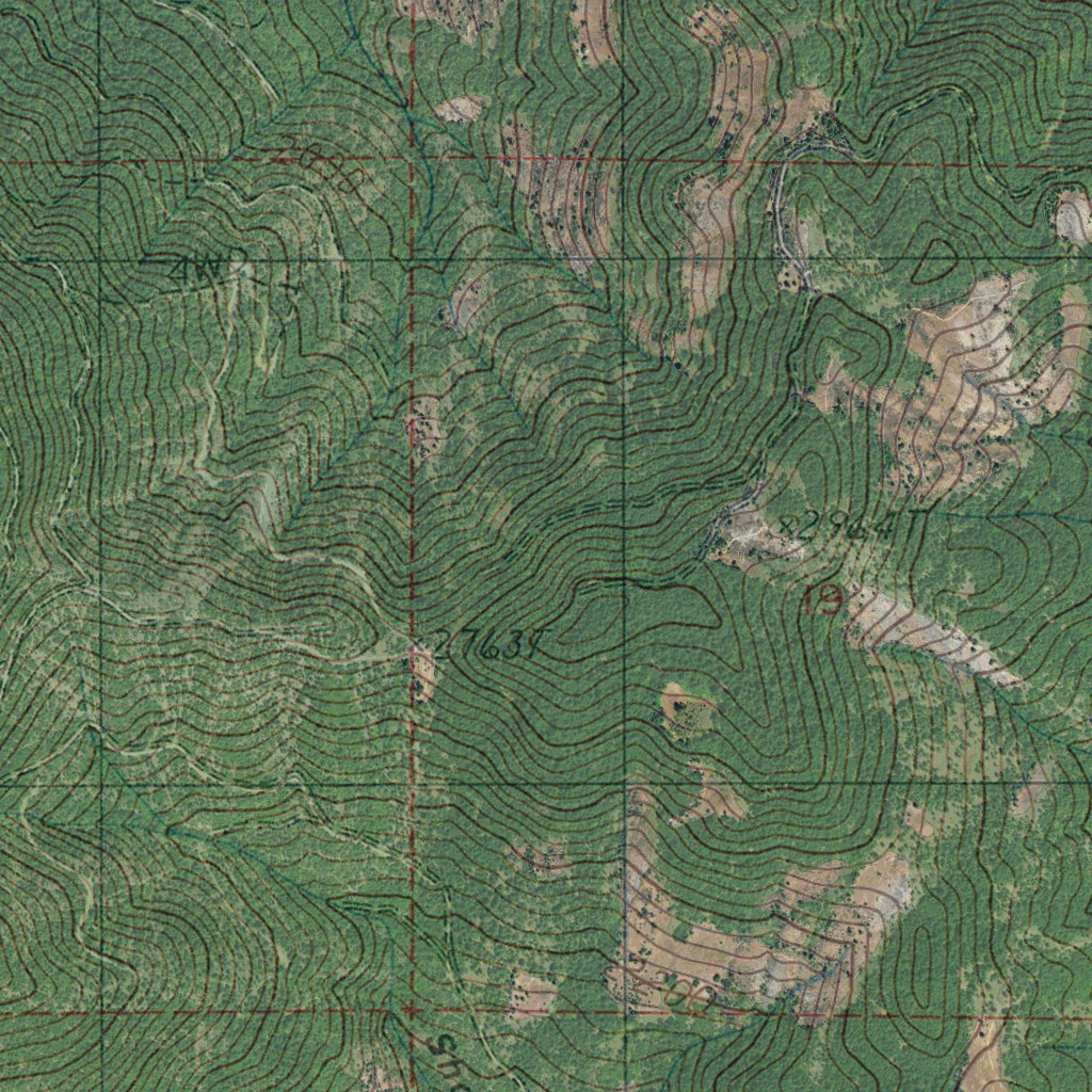 OR-SEXTON MOUNTAIN: GeoChange 1982-2012 Map by Western Michigan ...