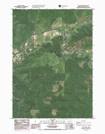 OR-DAYS CREEK: GeoChange 1982-2012 Preview 1