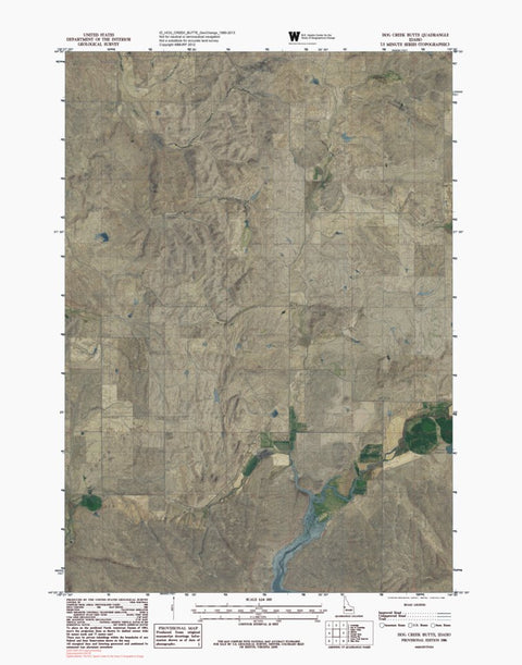 ID-HOG CREEK BUTTE: GeoChange 1980-2013 Preview 1