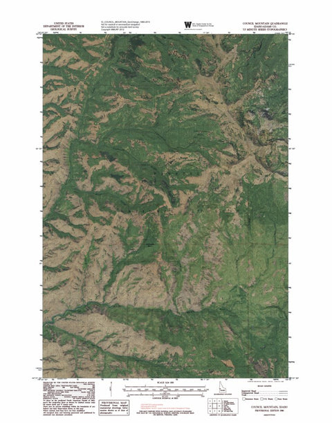 ID-COUNCIL MOUNTAIN: GeoChange 1980-2013 Preview 1