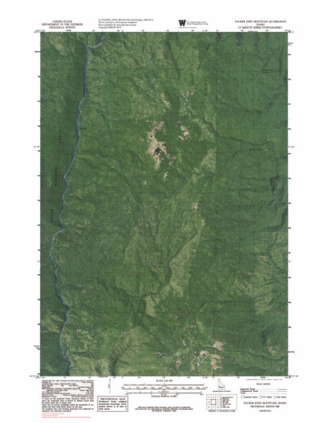 ID-PACKER JOHN MOUNTAIN: GeoChange 1980-2013 Preview 1