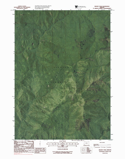 OR-BRANDY PEAK: GeoChange 1984-2012 Preview 1