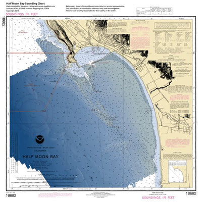 Half Moon Bay Sonar Chart Preview 1