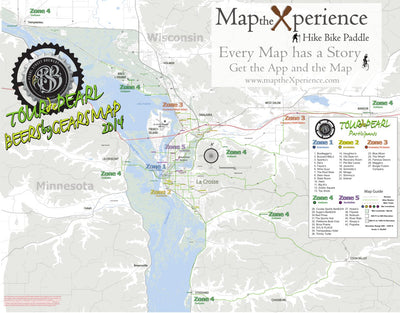 Tour De Pearl Beer By Gears Map 2014 Preview 1
