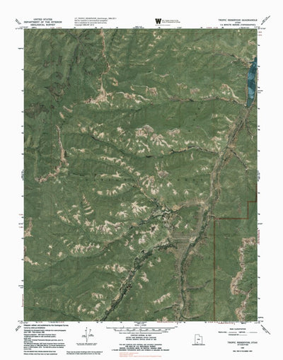 UT-TROPIC RESERVOIR: GeoChange 1964-2011 Preview 1