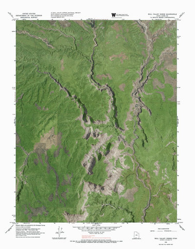 UT-BULL VALLEY GORGE: GeoChange 1963-2011 Preview 1