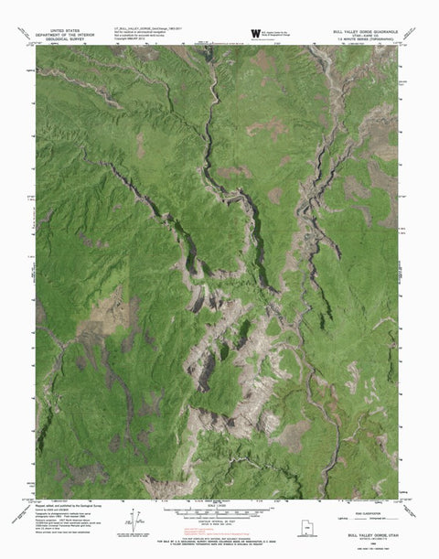 UT-BULL VALLEY GORGE: GeoChange 1963-2011 Preview 1