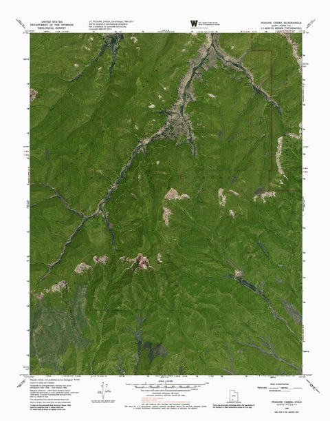 UT-PODUNK CREEK: GeoChange 1964-2011 Preview 1