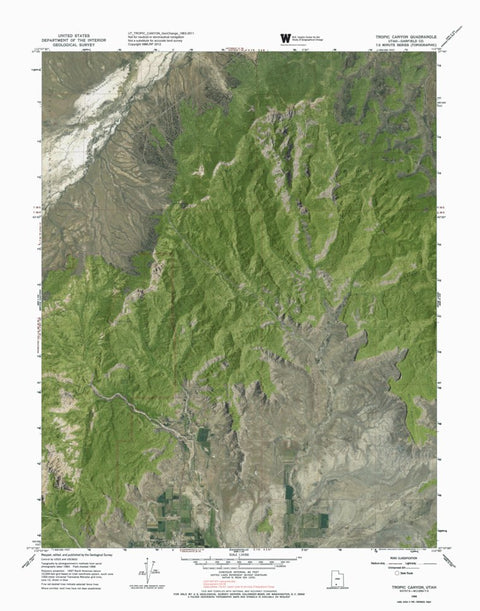 UT-TROPIC CANYON: GeoChange 1963-2011 Preview 1