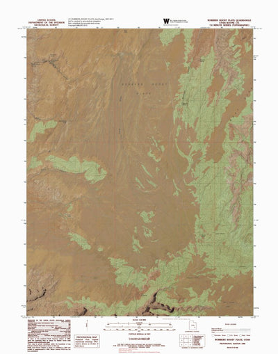UT-ROBBERS ROOST FLATS: GeoChange 1957-2011 Preview 1