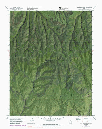 UT-SAN ARROYO RIDGE: GeoChange 1969-2011 Preview 1