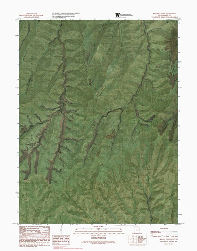 UT-BOGART CANYON: GeoChange 1958-2011 Preview 1