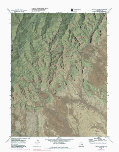 UT-BRYSON CANYON: GeoChange 1969-2011 Preview 1