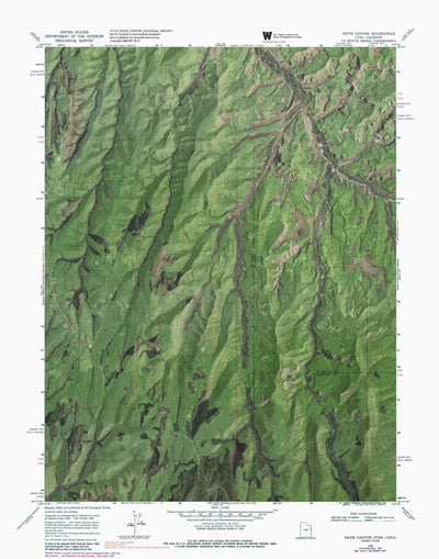 UT-CO-DAVIS CANYON: GeoChange 1965-2011 Preview 1