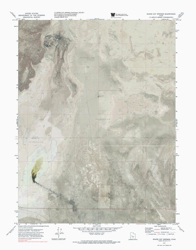 UT-BAKER HOT SPRINGS: GeoChange 1970-2011 Preview 1