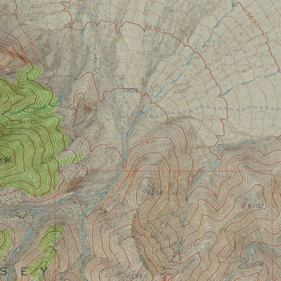 UT-WHIRLWIND VALLEY NW: GeoChange 1971-2011 Preview 3