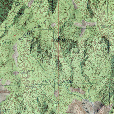 UT-TOPAZ MOUNTAIN EAST: GeoChange 1984-2011 Preview 3