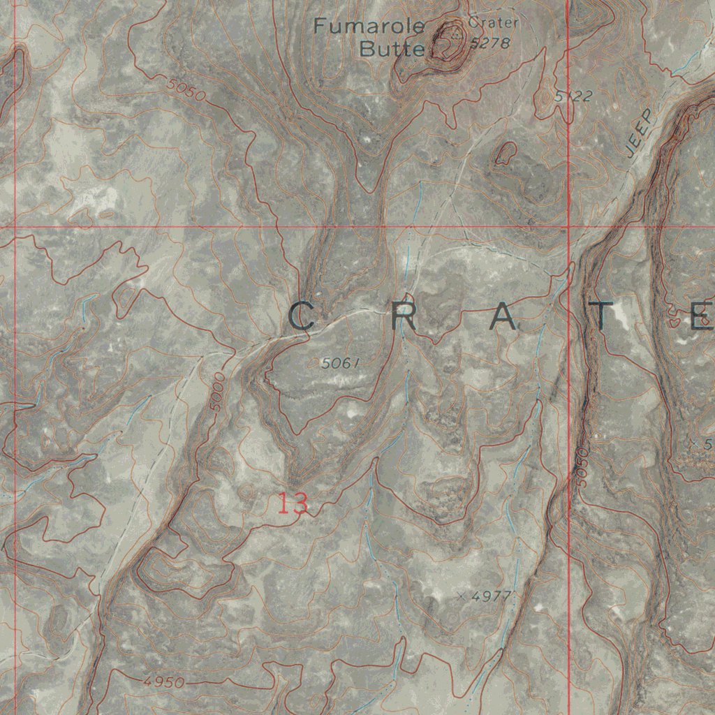 UT-FUMAROLE BUTTE: GeoChange 1970-2011 Map by Western Michigan ...