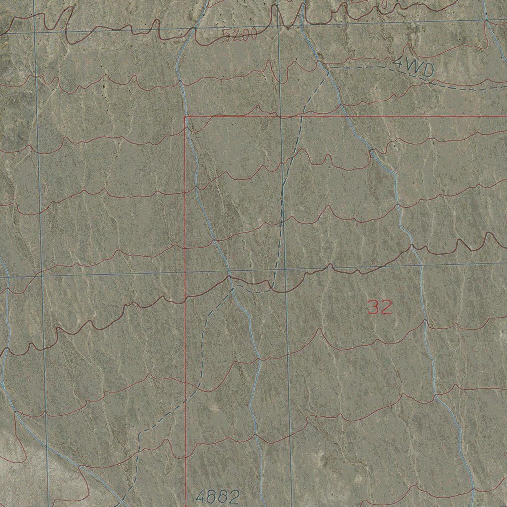 UT-MIDDLE RANGE SOUTH: GeoChange 1953-2011 Map by Western Michigan ...