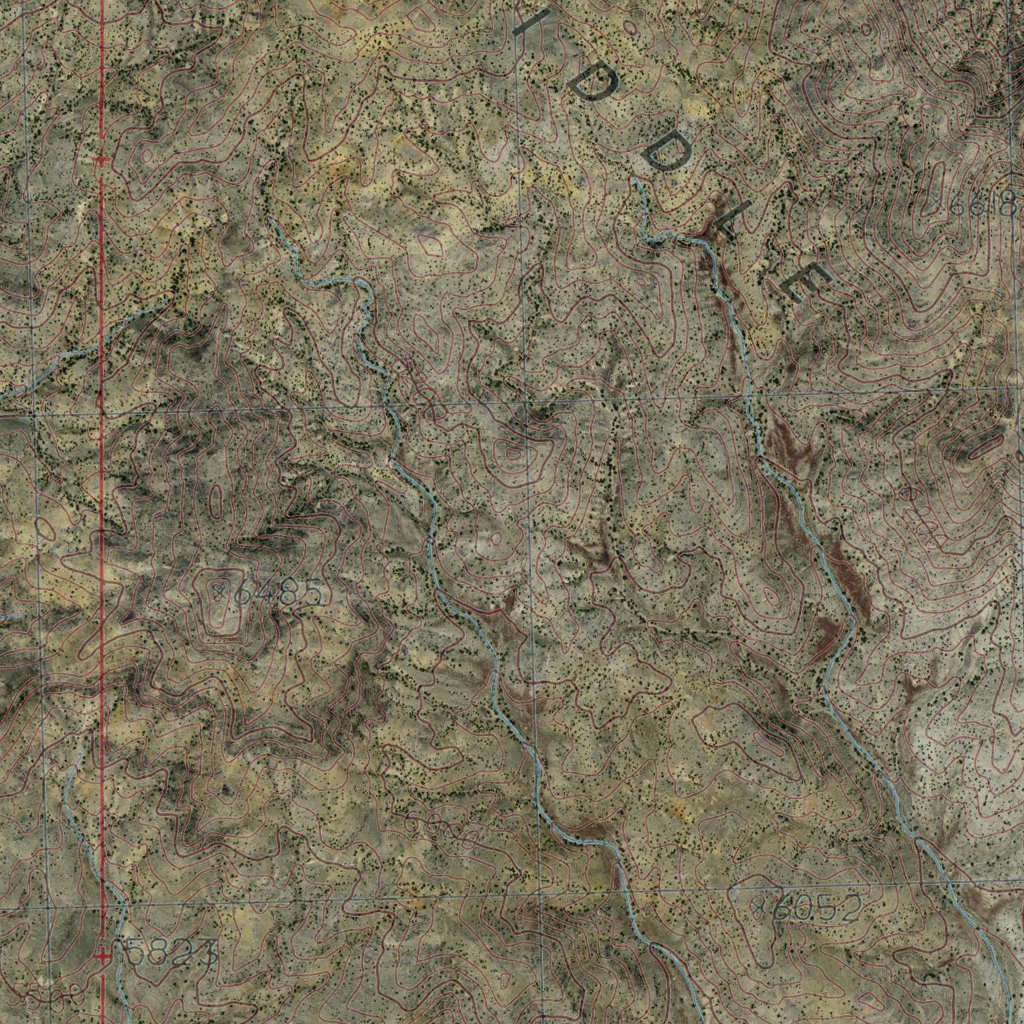 UT-MIDDLE RANGE SOUTH: GeoChange 1953-2011 Map by Western Michigan ...