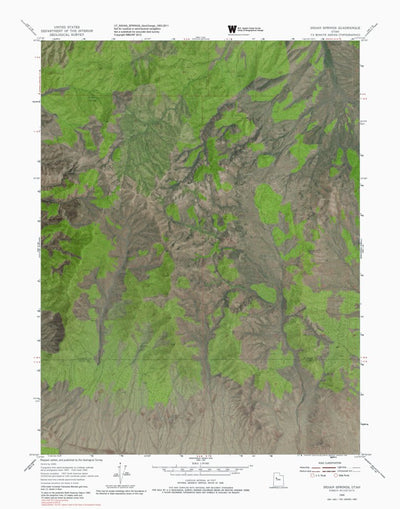 UT-INDIAN SPRINGS: GeoChange 1953-2011 Preview 1