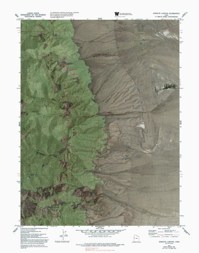 UT-GOSHUTE CANYON: GeoChange 1970-2011 Preview 1