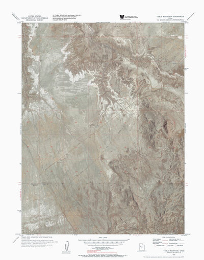 UT-TABLE MOUNTAIN: GeoChange 1953-2011 Preview 1