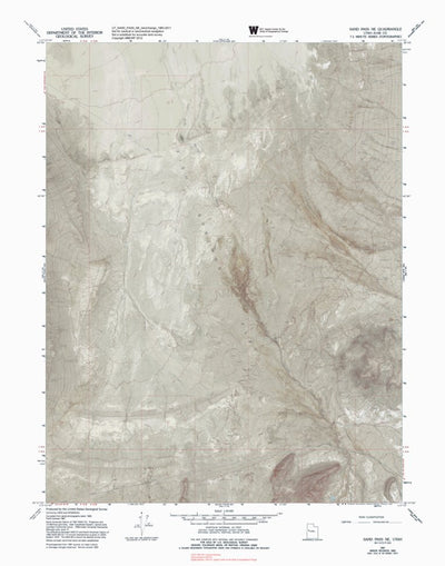 UT-SAND PASS NE: GeoChange 1963-2011 Preview 1