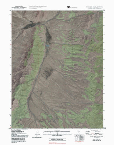 NV-DUCK CREEK VALLEY: GeoChange 1974-2010 Preview 1