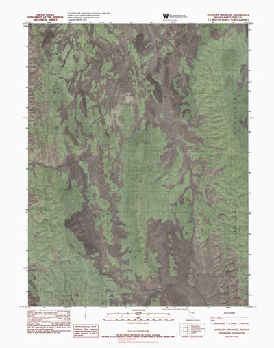 NV-ANTELOPE MOUNTAIN: GeoChange 1985-2010 Preview 1