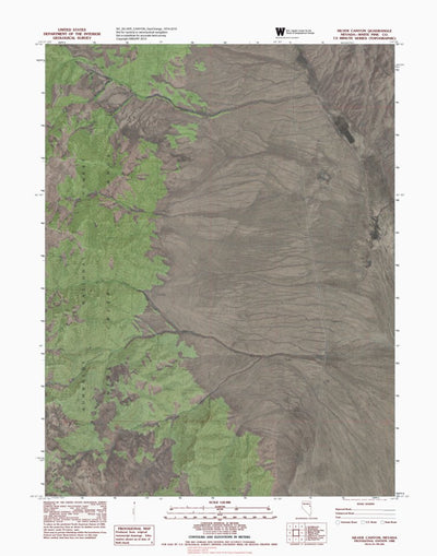 NV-SILVER CANYON: GeoChange 1974-2010 Preview 1