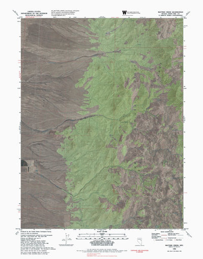 NV-MATTIER CREEK: GeoChange 1975-2010 Preview 1