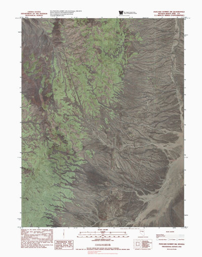 NV-PANCAKE SUMMIT SW: GeoChange 1985-2010 Preview 1