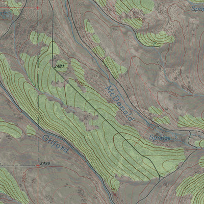 NV-CLEVE CREEK BALDY: GeoChange 1974-2010 Preview 2