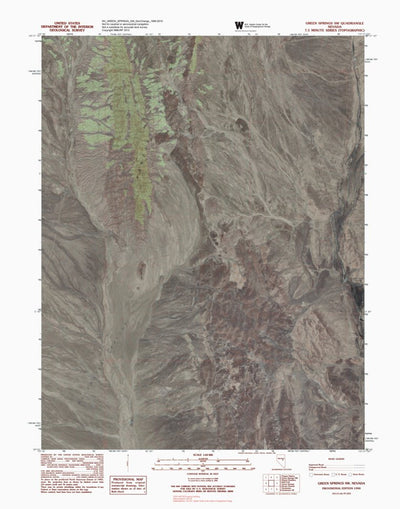 NV-GREEN SPRINGS SW: GeoChange 1984-2010 Preview 1