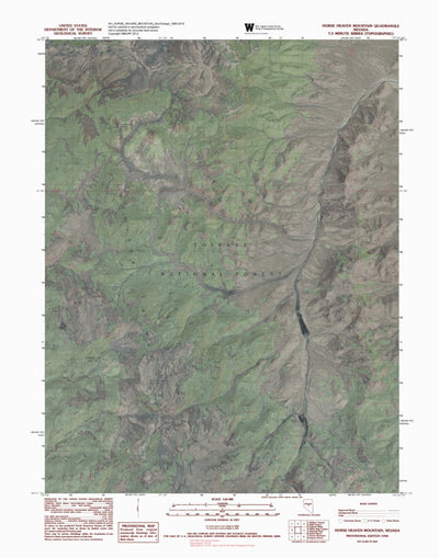 NV-HORSE HEAVEN MOUNTAIN: GeoChange 1985-2010 Preview 1