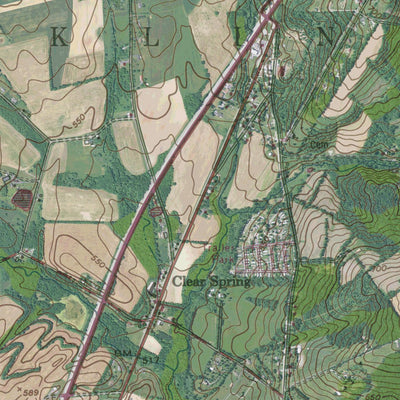 PA-DILLSBURG: GeoChange 1951-2013 Preview 2