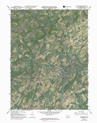 PA-SHIPPENSBURG: GeoChange 1965-2013 Preview 1