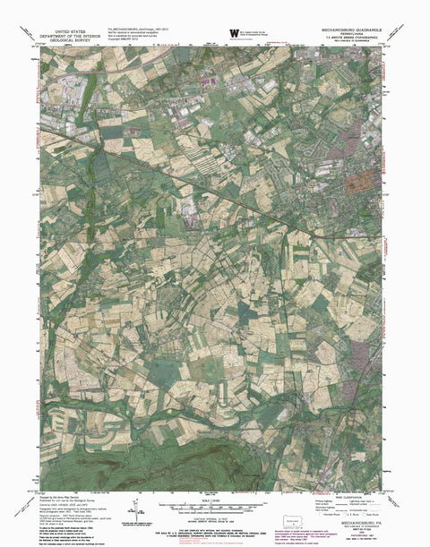 PA-MECHANICSBURG: GeoChange 1951-2013 Preview 1