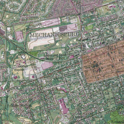 PA-MECHANICSBURG: GeoChange 1951-2013 Preview 3